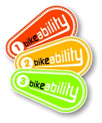 Bikeability Level 1,2,3 logos