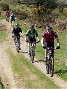 Riders near Black Hill