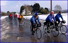 Gently does it on the "Snow Roads" of Finistere