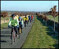2003 Corker riders - near Turkdean.