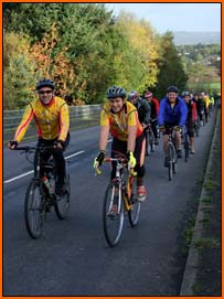 Climbing from Liverton.