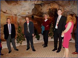 CTC Devom members at Kents Cavern