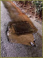 Washed our road at Kingskerswell.