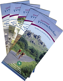 Dartmoor Freewheeler leaflets.`