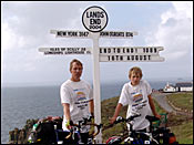 Graham & Ben Brodie at Lands End