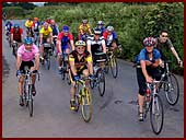 Riders near Biddlecombe Cross