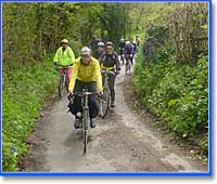 Family cycle rides