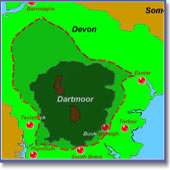 Devon exclusion map.