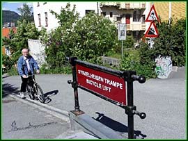 Trondheim Bicycle Lift