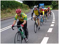 Riders near Budlake (B3181)