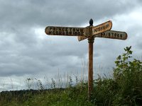 cast iron sign