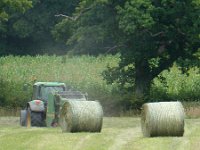 tractor bales bovey