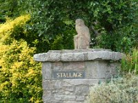 owl gatepost