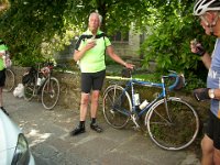 Dave Newman posing in Tavy : work and play