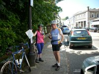 Liz and Geoff, looking cool in tavy : work and play